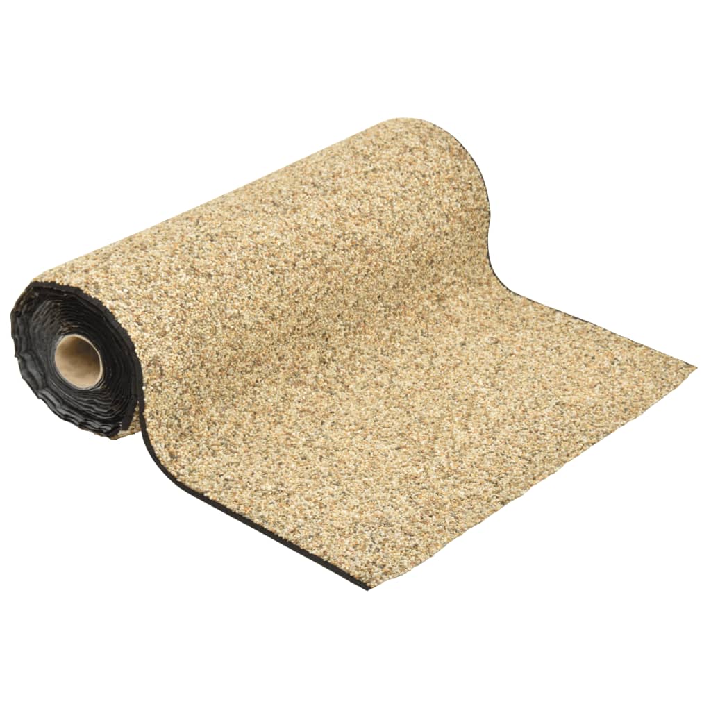 Vidaxx Kiesfolie 600x60 cm natur sandfarben