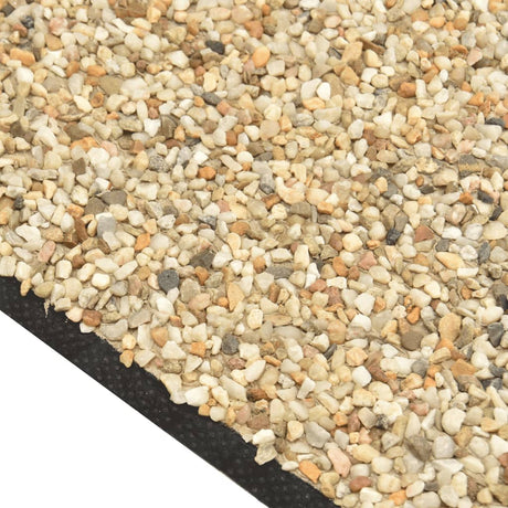 Vidaxx Kiesfolie 100x100 cm natur sandfarben