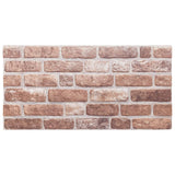 VidaXL Wandpaneele 10 Stk. 3D 100x50 cm EPS braun
