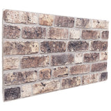 VidaXL Wandpaneele 10 Stk. 3D 100x50 cm EPS dunkelbraun