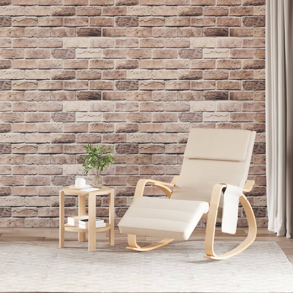 VidaXL Wandpaneele 10 Stk. 3D 100x50 cm EPS braun