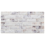 VidaXL Wandpaneele 10 Stk. 3D 100x50 cm EPS hellgrau