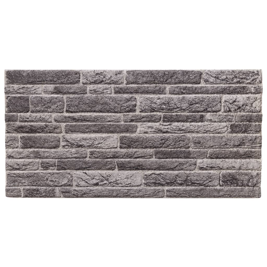 Vidaxx Wandpaneele 10 Stk. 3D 100x50 cm EPS Anthrazit