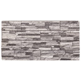 VidaXL Wandpaneele 10 Stk. 3D 100x50 cm EPS Hellgrau
