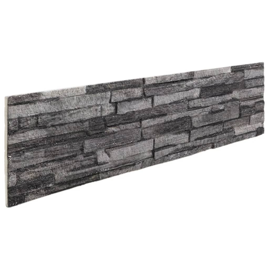 Vidaxx Wandpaneele 14 Stk. 3D 100x25 cm EPS Anthrazit