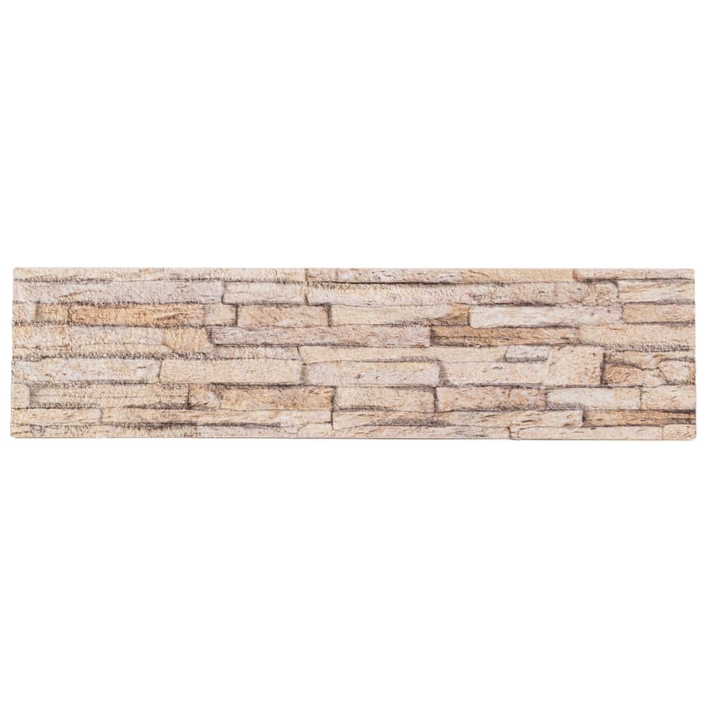 Vidaxx Wandpaneele 14 Stk. 3D 100x25 cm EPS braun