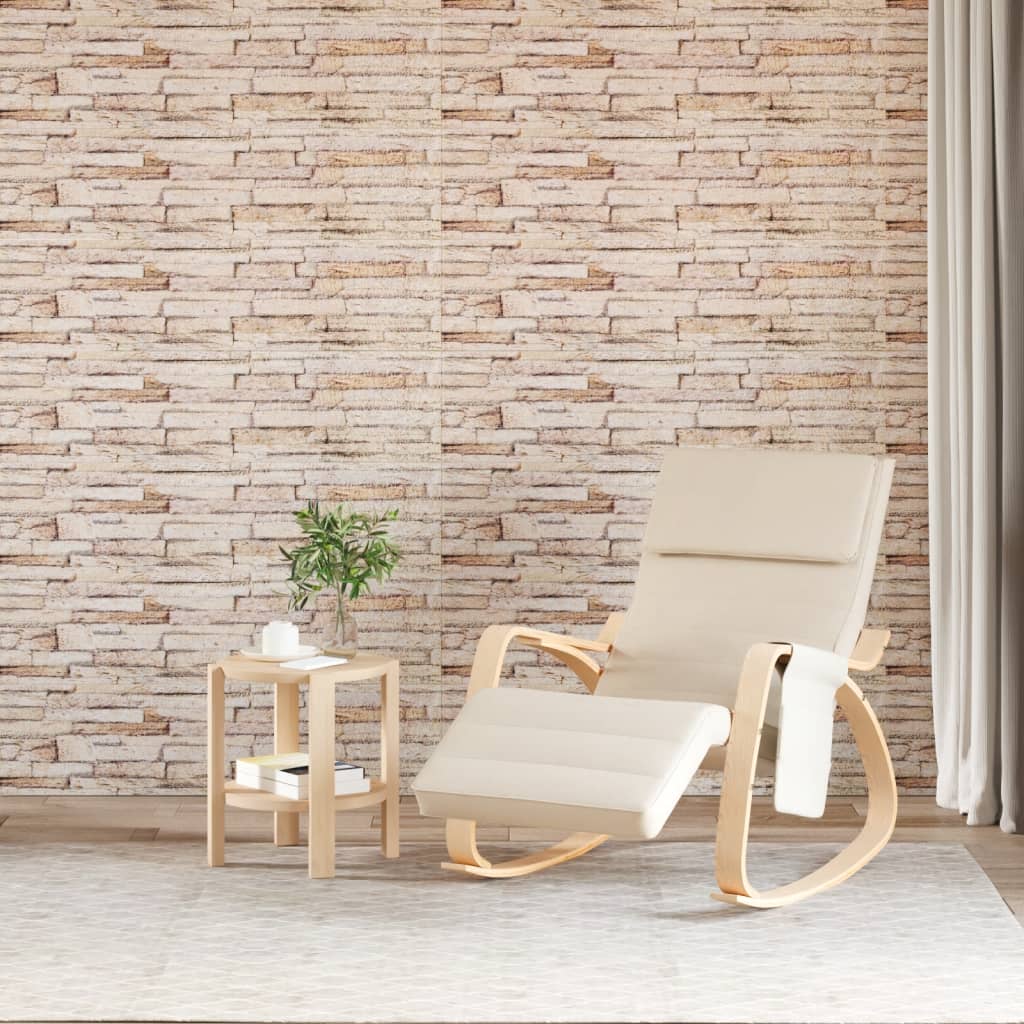 Vidaxx Wandpaneele 14 Stk. 3D 100x25 cm EPS braun