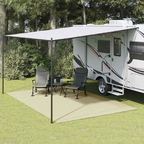VidaXL Zeltteppich 6x3 m cremefarben