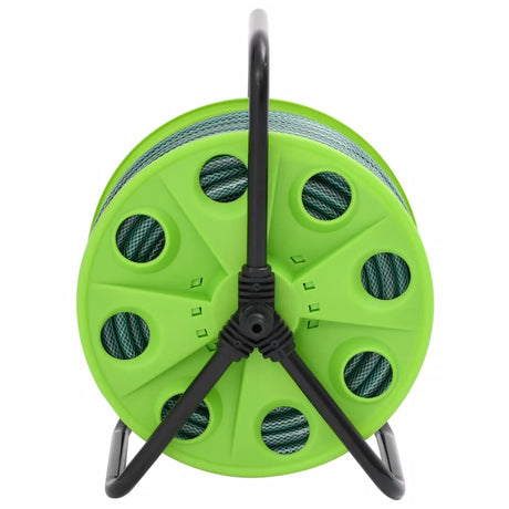 Vidaxl Schlauchtrommel mit 30 m Schlauch freistehend PVC grün