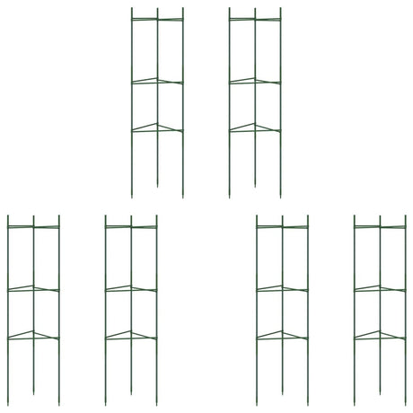 VidaXL Tomatenkäfige 6 Stück 116 cm Stahl und Polypropylen