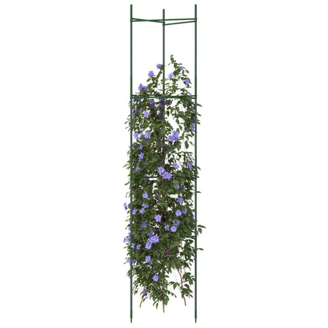 Vidaxl Tomatenkäfig 6 Stück 154 cm Stahl und Polypropylen