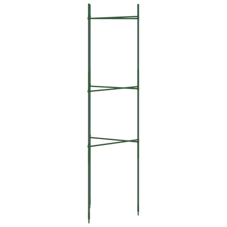 Vidaxl Tomatenkäfige 8 Stück 116 cm Stahl und Polypropylen