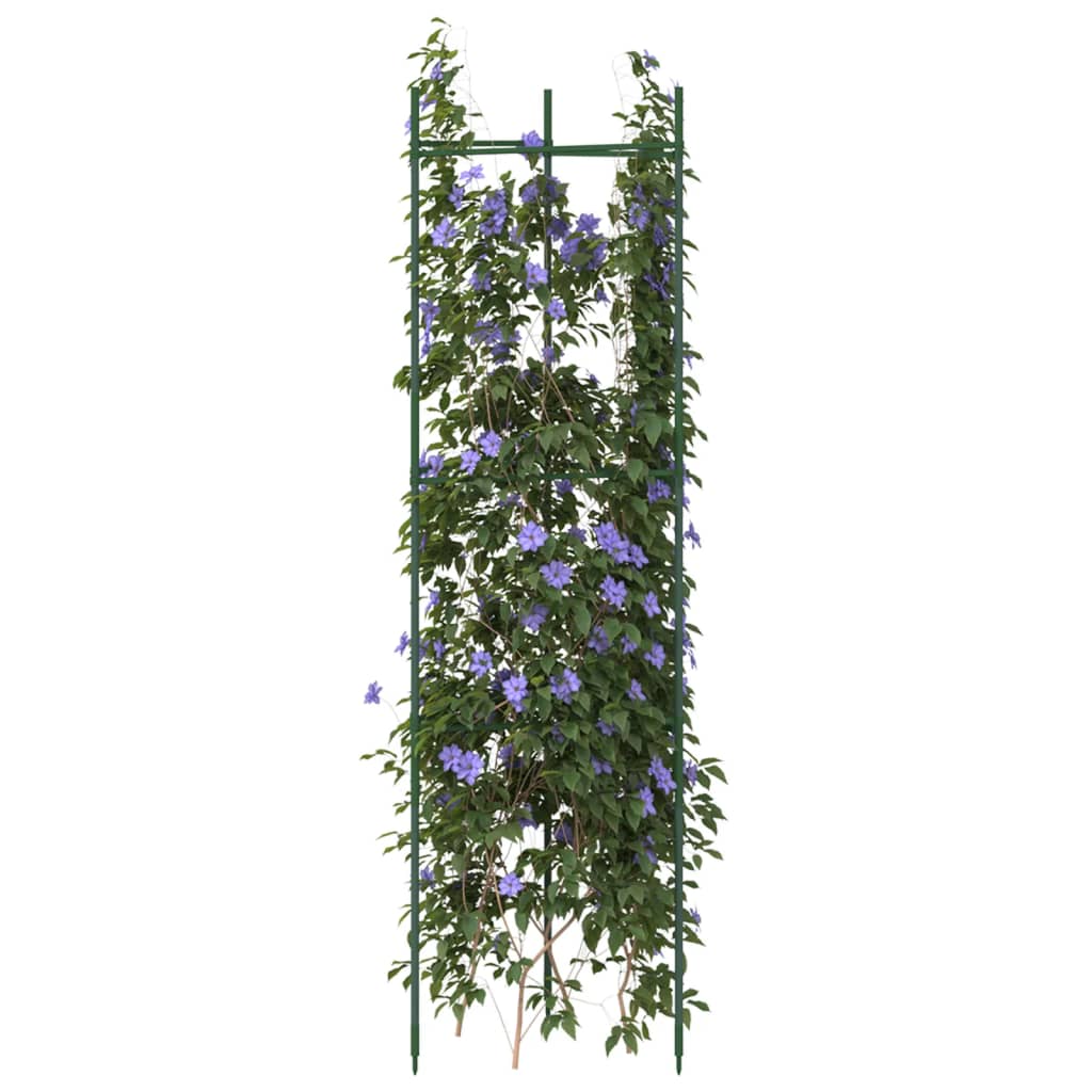 VidaXL Tomatenkäfige 8 Stück 116 cm Stahl und Polypropylen