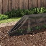 VidaXL Growtunnel 3 Stück Stahl und Polyethylen schwarz