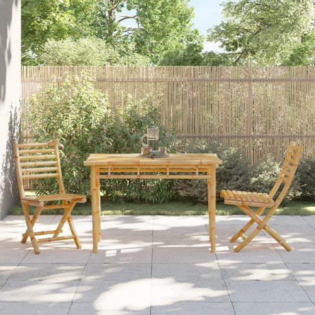 Vidaxl tuintafel 110x55x75 cm bamboe