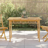 Vidaxl tuintafel 110x55x75 cm bamboe