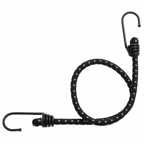 Vidaxl Spanngummis mit reflektierenden Streifen und Haken 25 Stück 46 cm