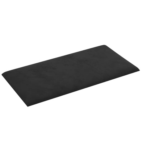 Vidaxl wandhoofdbord 12 st zwart fluweel