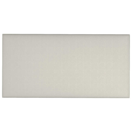 Vidaxl wandhoofdbord 12 st crèmekleurig fluweel