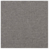 Vidaxl wandhoofdbord 12 st 30 x 30 cm lichtgrijs stof