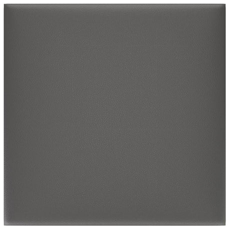 Vidaxl wandhoofdbord 12 st 30 x 30 cm grijs stof