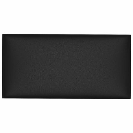 Vidaxl wandhoofdbord 12 st 60 x 30 cm zwart stof