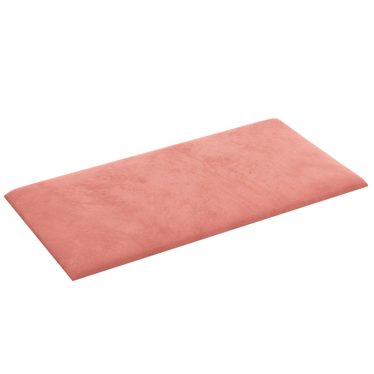 Vidaxl wandhoofdbord 12 st roze fluweel