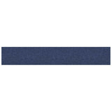 Vidaxl wandhoofdbord 12 st 90 x 15 cm blauw stof