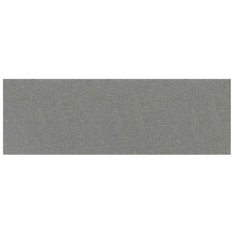 Vidaxl wandhoofdbord 12 st 90 x 30 cm lichtgrijs stof