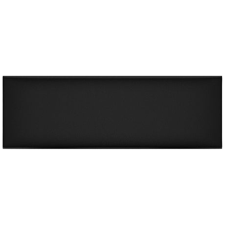 Vidaxl wandhoofdbord 12 st 90 x 30 cm zwart stof