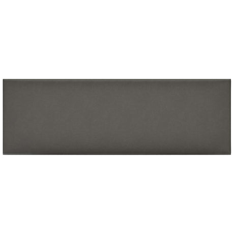 Vidaxl wandhoofdbord 12 st 90 x 30 cm grijs stof