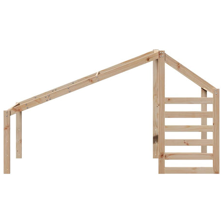Vidaxl kinderbedhuisje 188x82x113 cm massief grenenhout