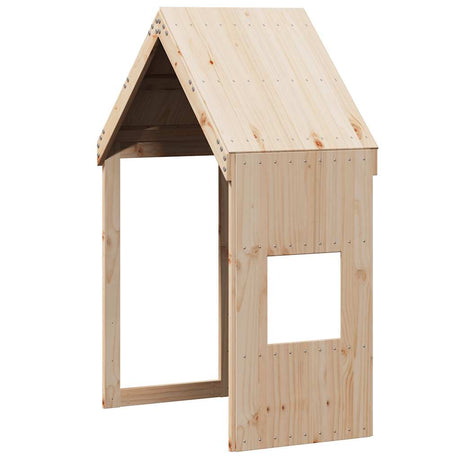 Vidaxl kinderbedhuisje 55x99x139,5 cm massief grenenhout