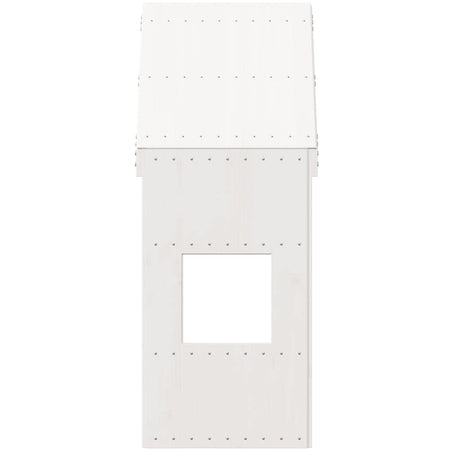 Vidaxl kinderbedhuisje 55x99x139,5 cm massief grenenhout wit