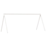 Vidaxl kinderbedhuisje 199x80,5x88 cm massief grenenhout wit