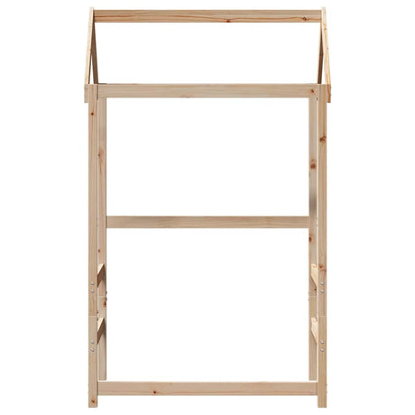 Vidaxl kinderbedhuisje 118x70x176,5 cm massief grenenhout
