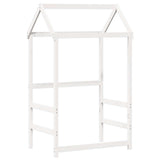 Vidaxl kinderbedhuisje 118x70x176,5 cm massief grenenhout wit