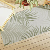 VidaXL Teppich für drinnen und draußen, niedriger Flor, 80 x 300 cm, mehrfarbig