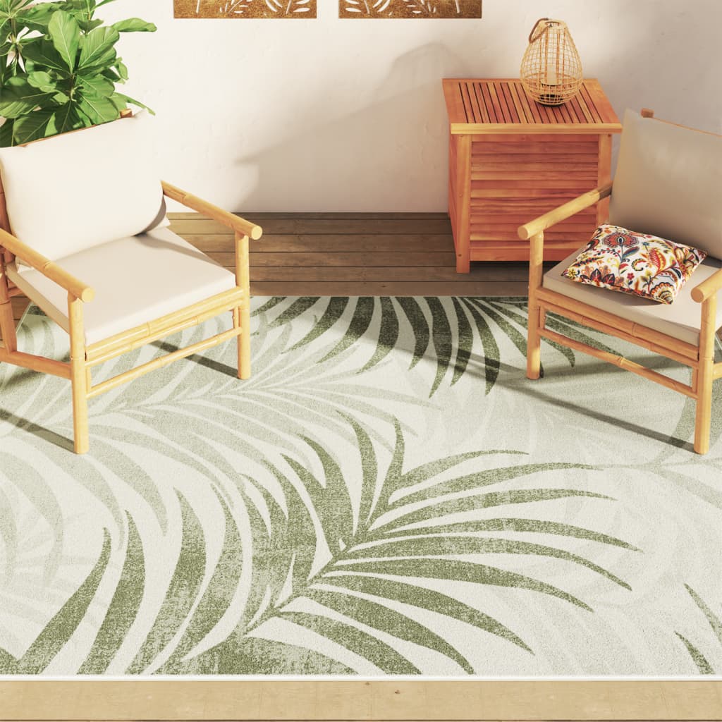 Vidaxx-Teppich für drinnen und draußen, niedriger Flor, 160 x 230 cm, mehrfarbig