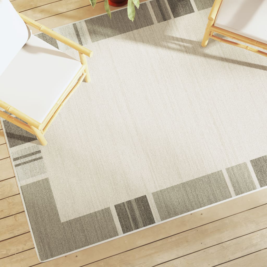 Vidaxx-Teppich für drinnen und draußen, niedriger Flor, 160 x 230 cm, mehrfarbig