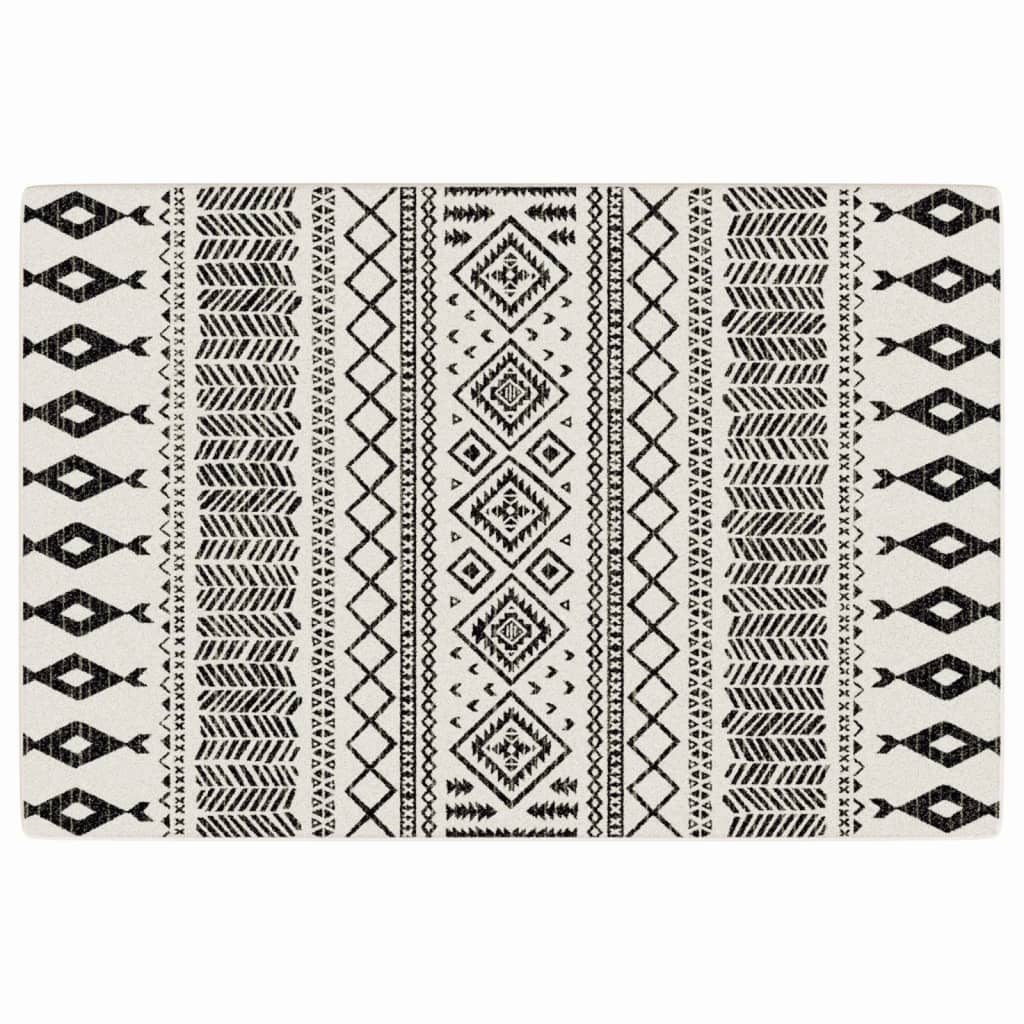 Vidaxx-Teppich für drinnen und draußen, niedriger Flor, 120 x 180 cm, mehrfarbig