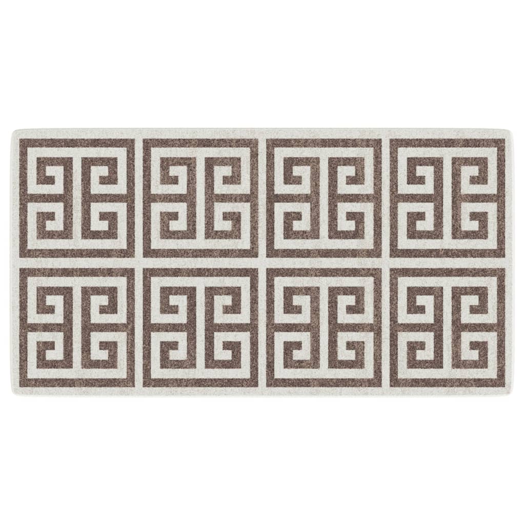 Vidaxx-Teppich für drinnen und draußen, niedriger Flor, 80 x 150 cm, mehrfarbig