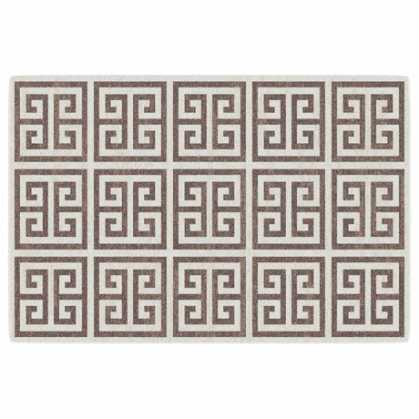 Vidaxx-Teppich für drinnen und draußen, niedriger Flor, 120 x 180 cm, mehrfarbig
