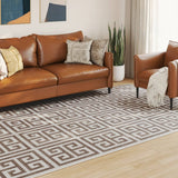 Vidaxx-Teppich für drinnen und draußen, niedriger Flor, 190 x 300 cm, mehrfarbig