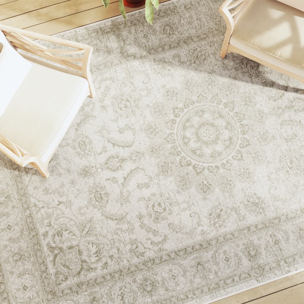 Vidaxx-Teppich für drinnen und draußen, niedriger Flor, 190 x 300 cm, mehrfarbig