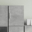 Vidaxl wandkast 30x42,5x40 cm bewerkt hout betongrijs