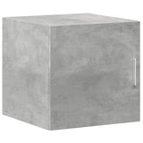 Vidaxl wandkast 40x42,5x40 cm bewerkt hout betongrijs