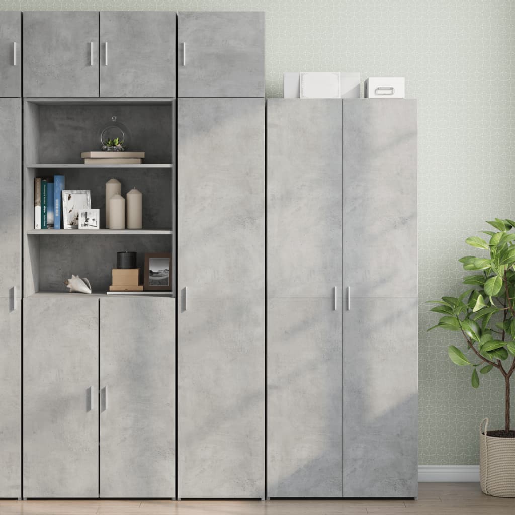 Vidaxl wandkast 40x42,5x40 cm bewerkt hout betongrijs