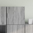 Vidaxl wandkast 40x42,5x40 cm bewerkt hout grijs sonoma