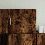 Vidaxl wandkast 45x42,5x40 cm bewerkt hout gerookt eikenkleurig
